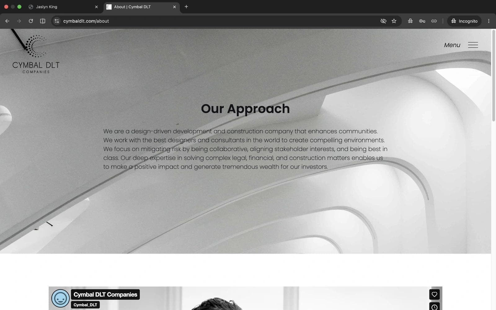 Cymbal DLT desktop screenshot