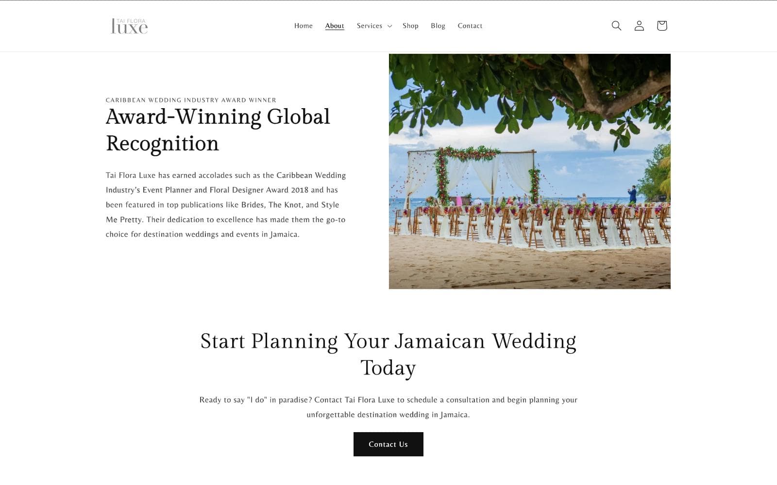 Taiflora desktop screenshot