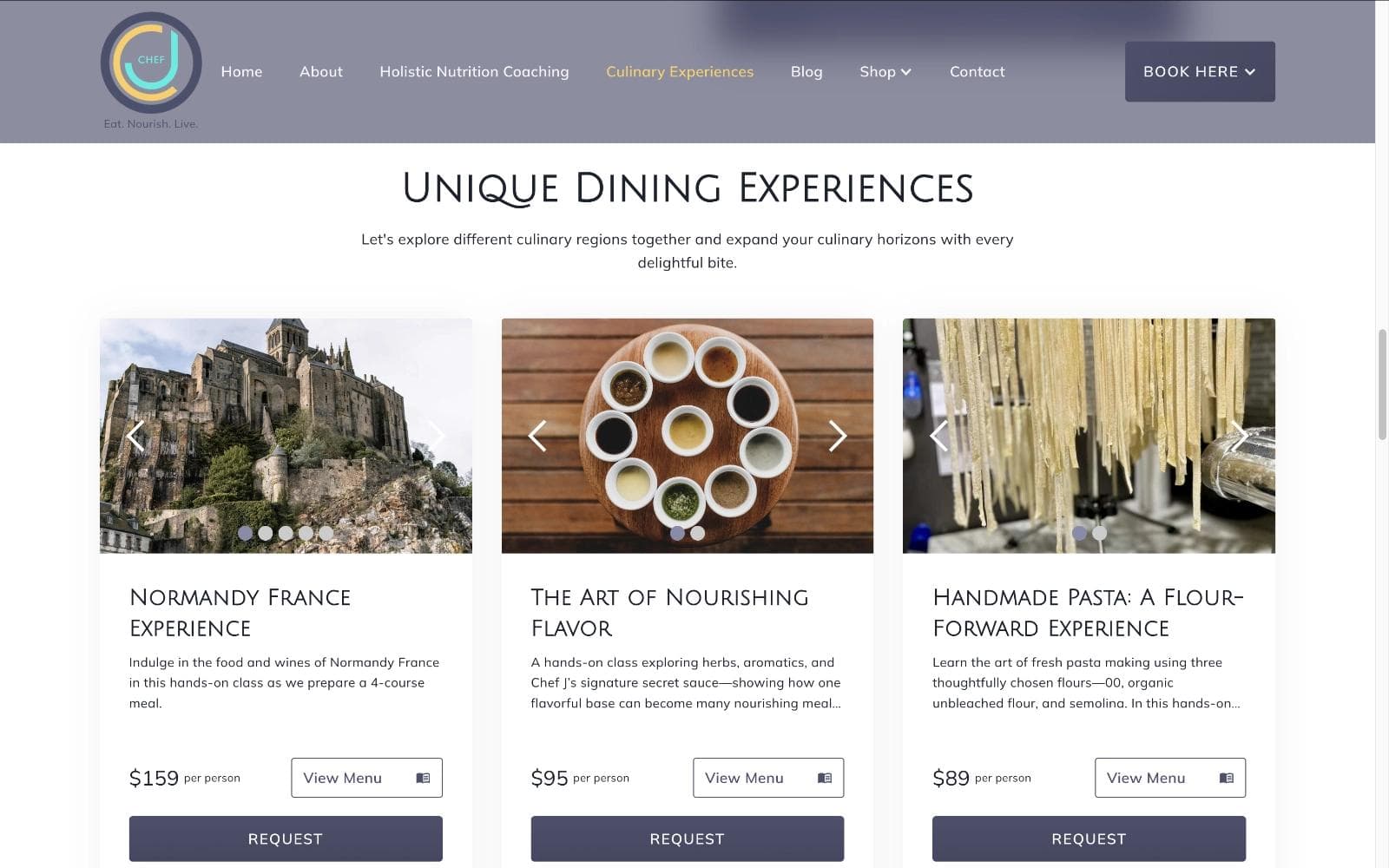 Chef J desktop screenshot