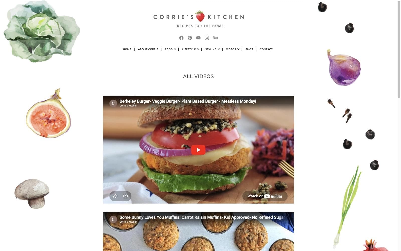 Corrie's Kitchen desktop screenshot